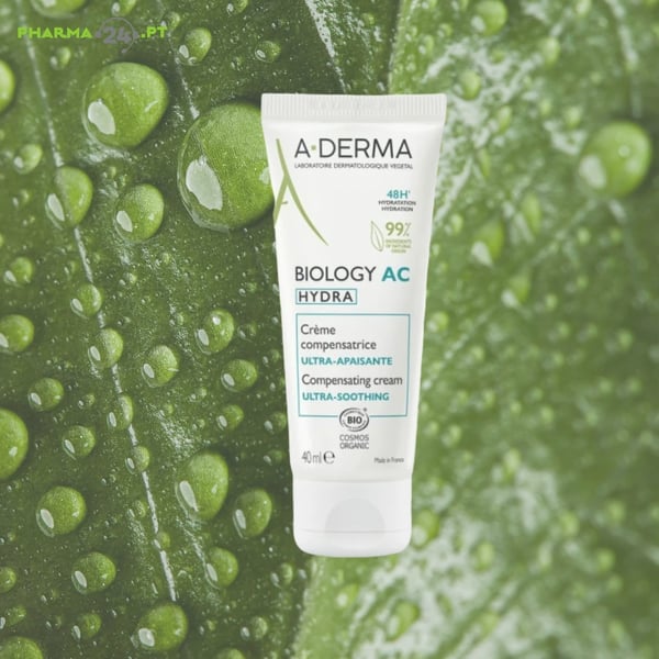 A-DERMA Biology Hydra Creme Compensador Ultra Calmante | 40ml